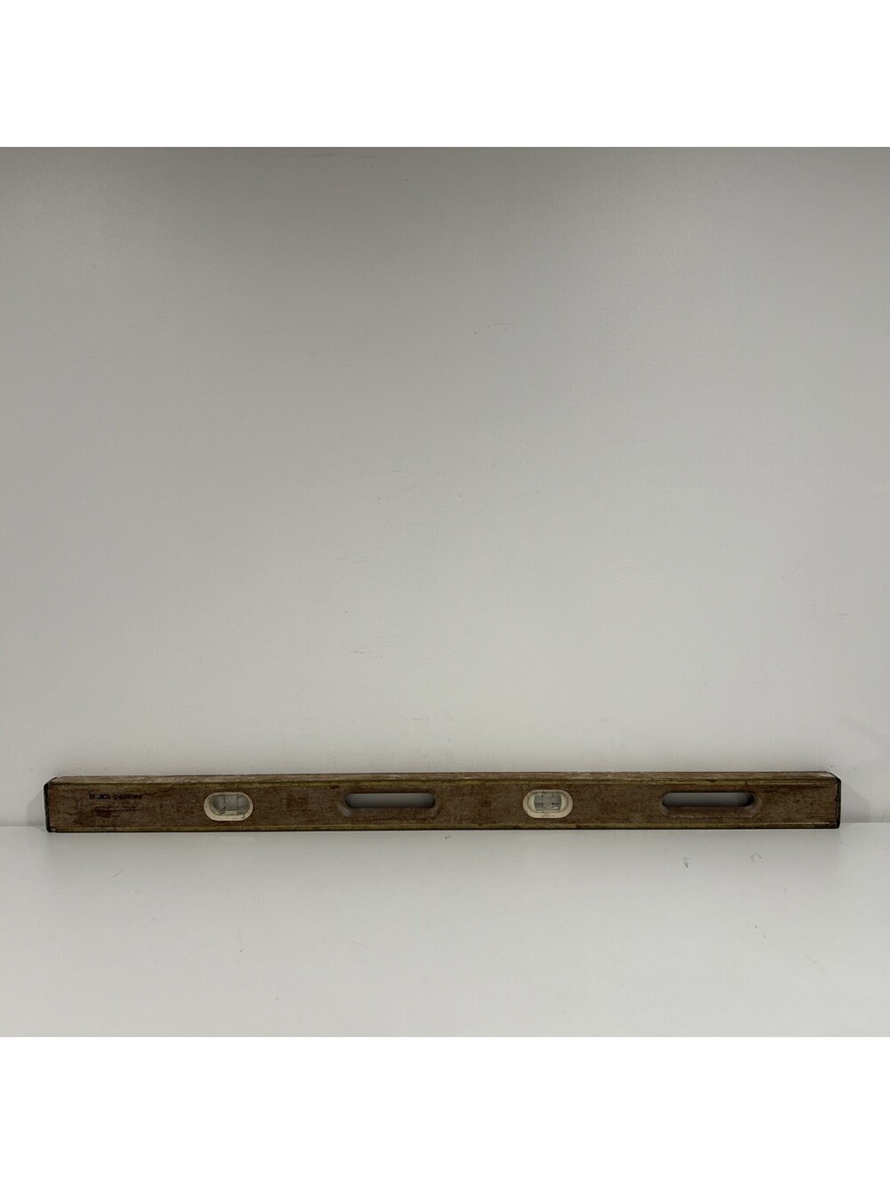 Vintage Johnson Level & Tool No. 548 Mahogany Brass Spirit Level 96cm